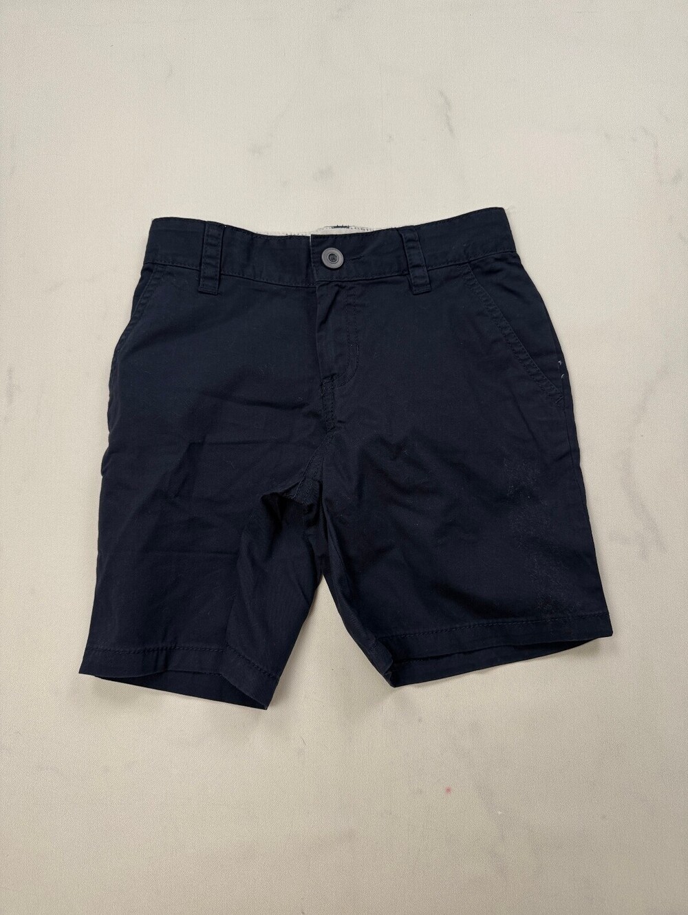Cat & Jack Bermuda Shorts Navy 90s VTG Adjustable - Boys 6